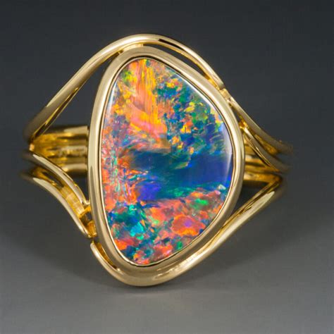 ysl women's ring black opal|ysl brooches for sale.